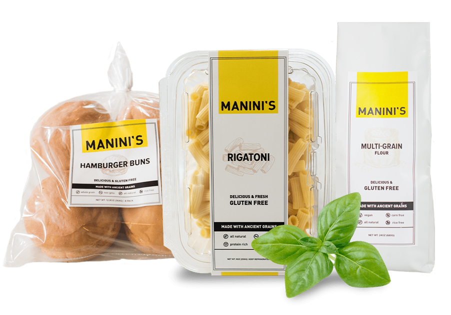 Manini's | Gluten Free Fresh Pastas, Rolls & Flours