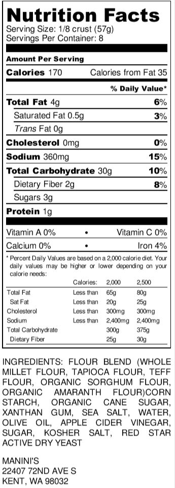 Pizza Dough 16oz Nutrition Label 1 Manini s LLC pizza-dough-16oz-nutrition-label-1-manini-s-llc
